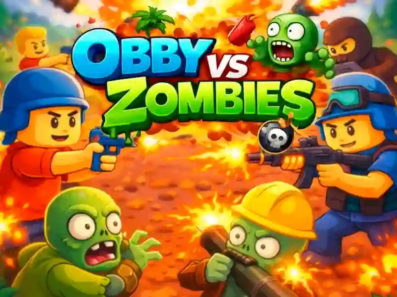 لعبة Obby vs Zombies على الانترنت