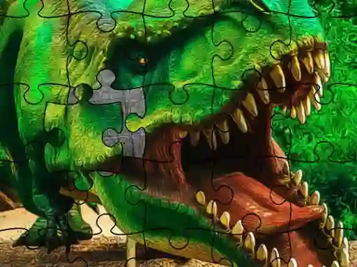 Dino Park Jigsaw — free online game