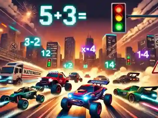 Trò chơi Mathematics Racing trực tuyến