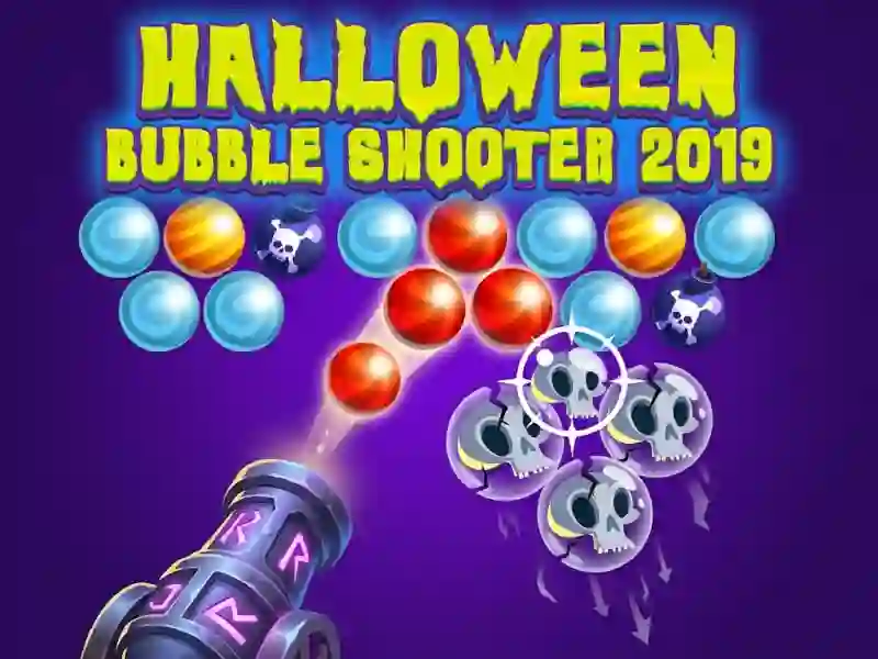 שפּיל Halloween Bubble Shooter 2019 אָנליין