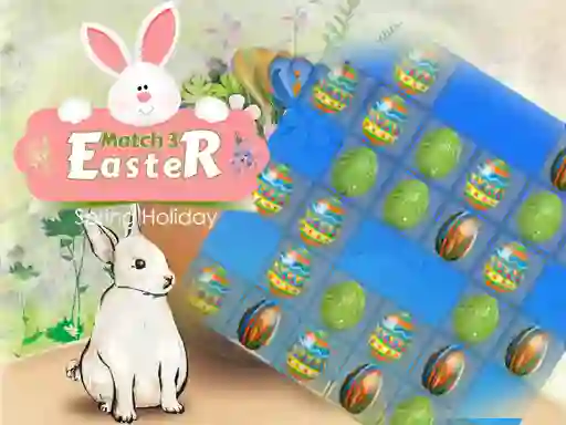 Permainan Easter Eggs Match 3 talian