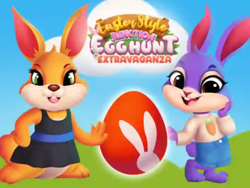 Easter Style Junction Egg Hunt Extravaganza — gratis online spil