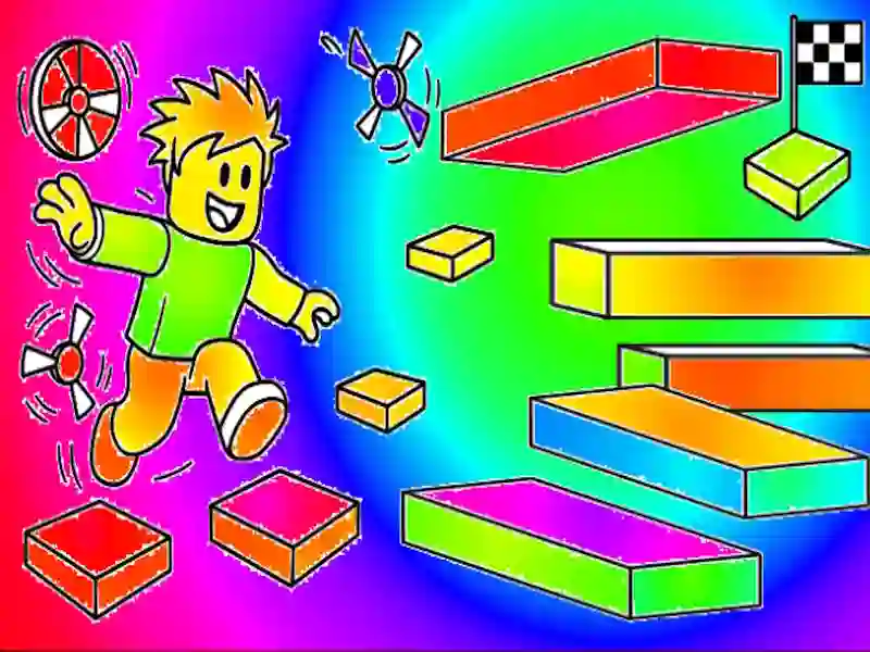 Coloring Book: Roblox Obby Runner – tasuta veebimäng