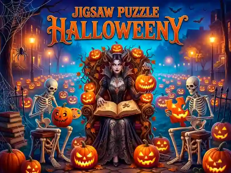 Jigsaw Puzzle Halloweeny — free online game