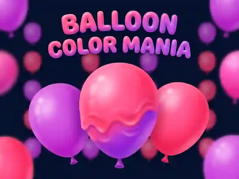 Balloon Color Mania — darmowa gra online