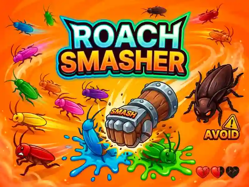 Roach Smasher — 무료 온라인 게임