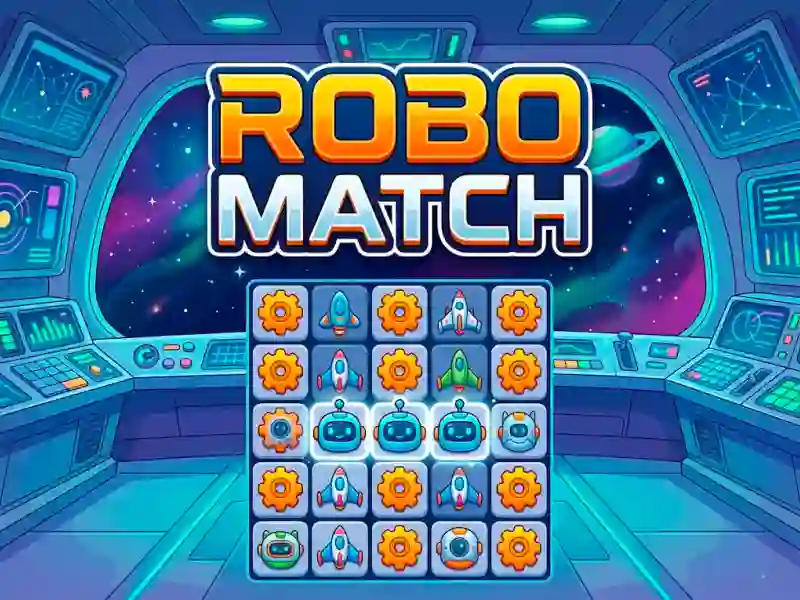 Гульня Robo Match онлайн