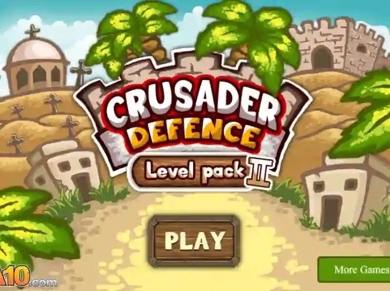 Cluiche Crusader defence: level pack ar líne
