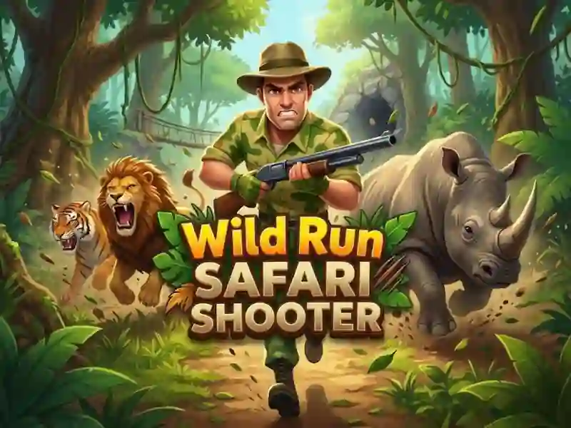 Trò chơi Wild Run: Safari Shooter trực tuyến