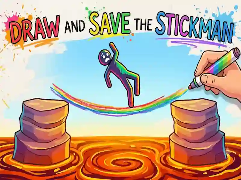 Draw And Save The Stickman — besplatna online igra