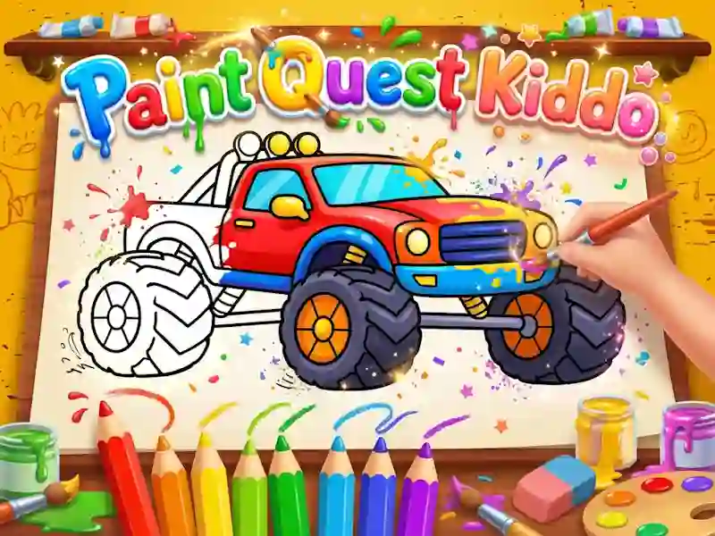 Paint Quest Kiddo – tasuta veebimäng