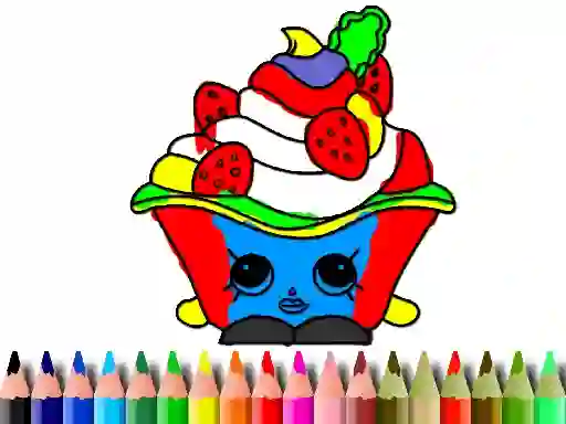 Back To School: Cake Coloring Book — free online game