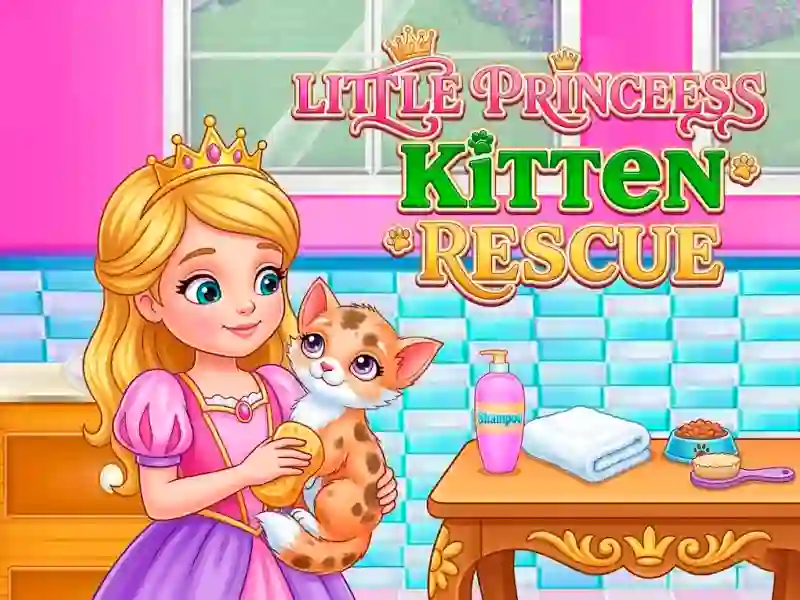Little Princess Kitten Rescue — безплатна онлайн игра