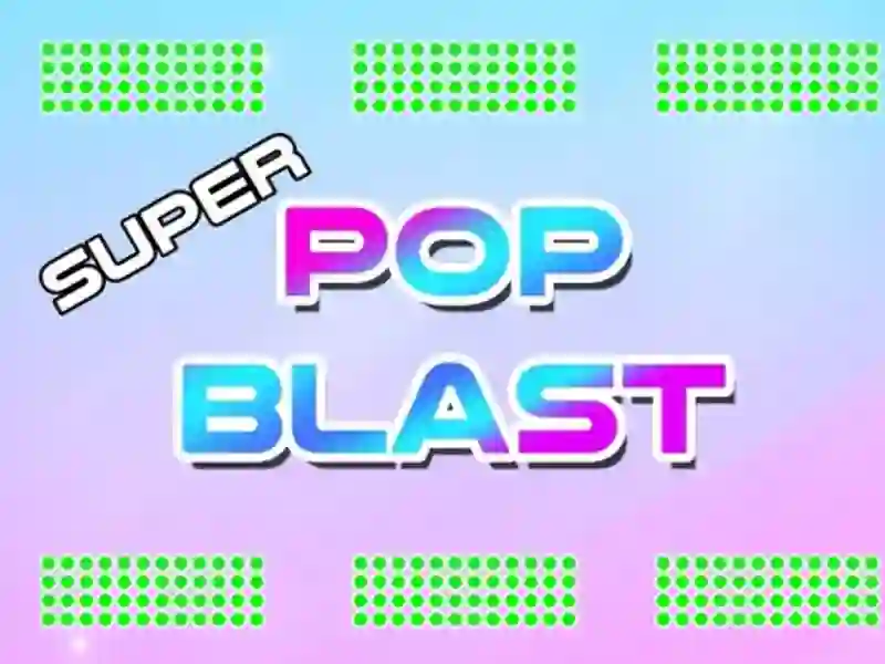 Super Pop Blast — free online game