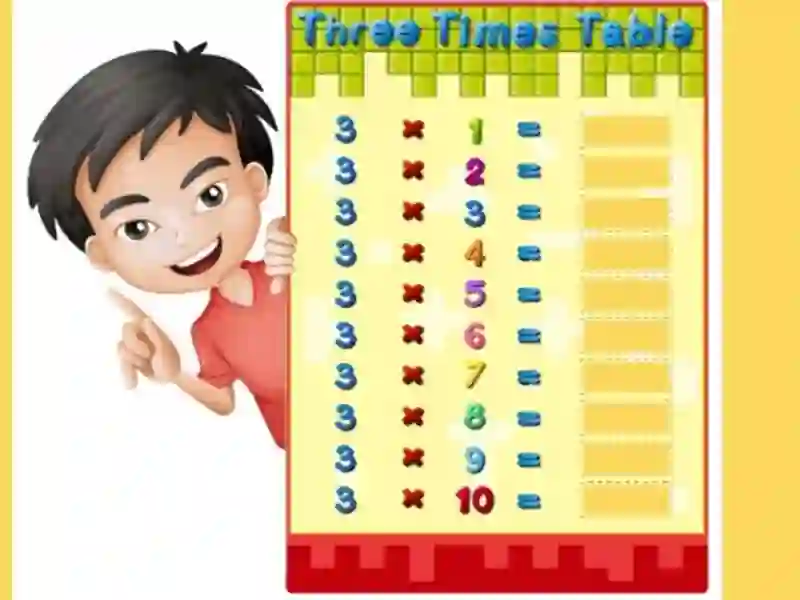 Turbo Tables — free online game