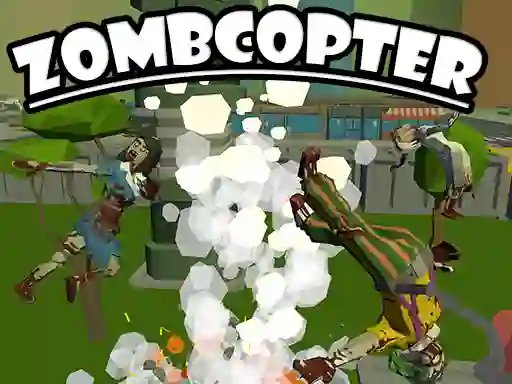 Zombcopter — free online game