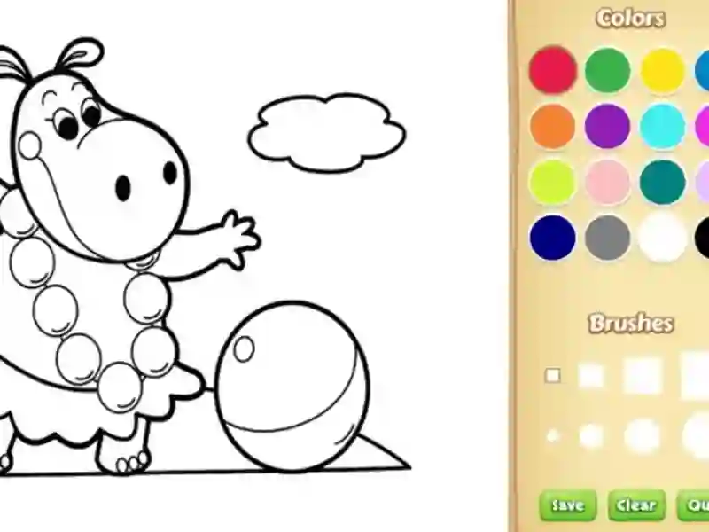 Baby Farm Animals Coloring Book for Kids — libreng online na laro
