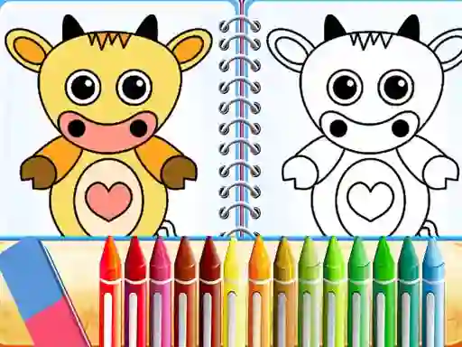 Játék Lovely Pets Coloring Pages online