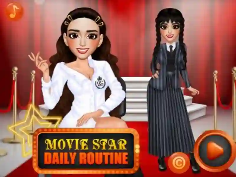 Movie Star Daily Routine — free online game