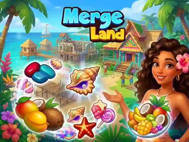 Merge Land — бесплатна онлајн игра