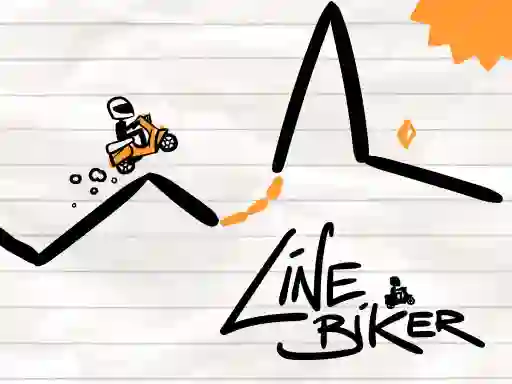 Line Biker — free online game