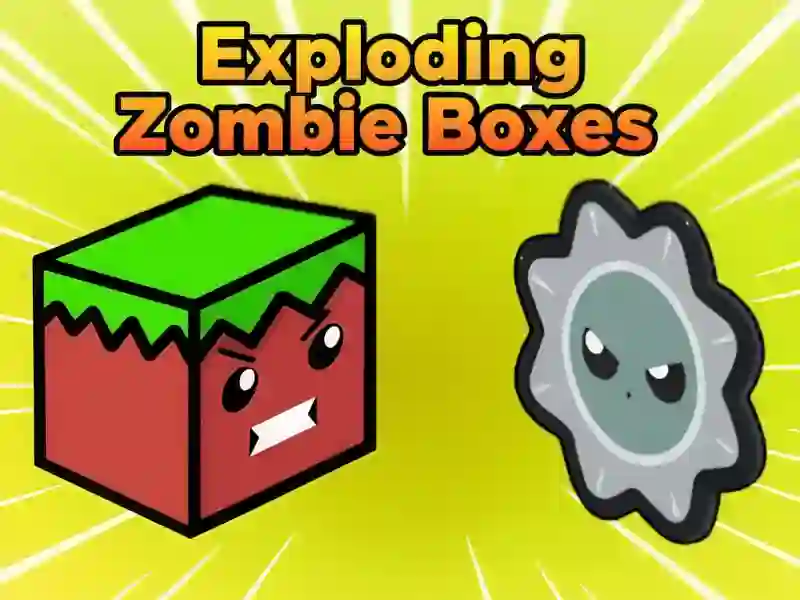 Cluiche Exploding Zombie Boxes ar líne
