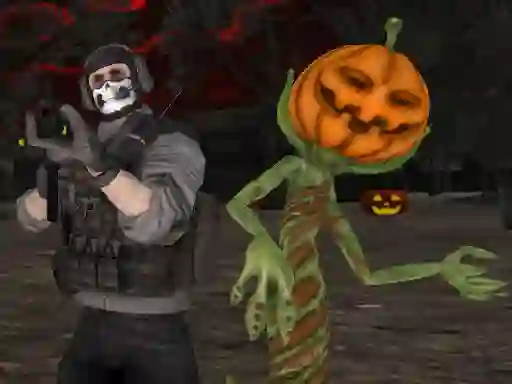 Masked Forces: Halloween Survival — free online game