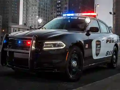 Police Cars Slide — free online game