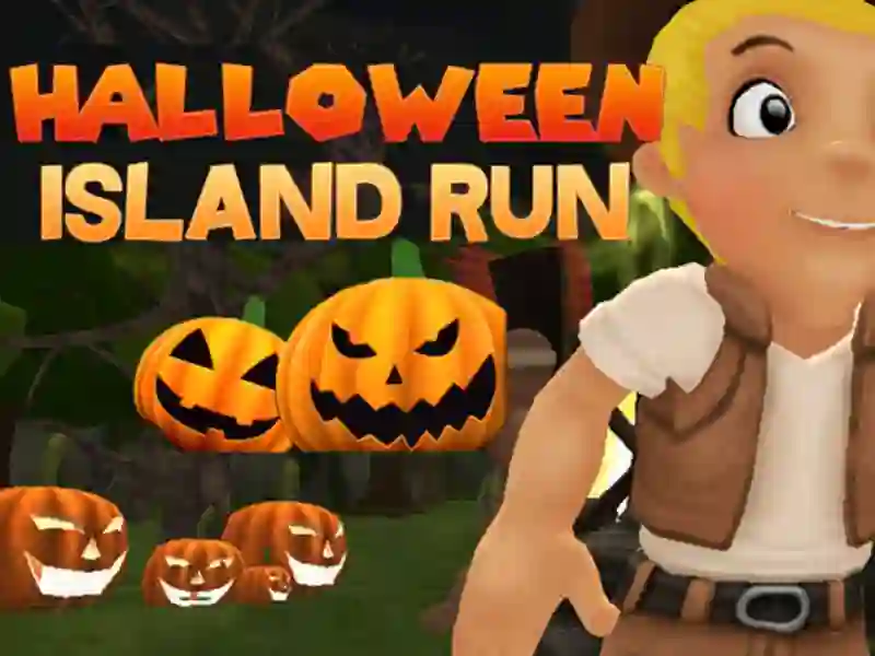 Halloween Island Running — free online game