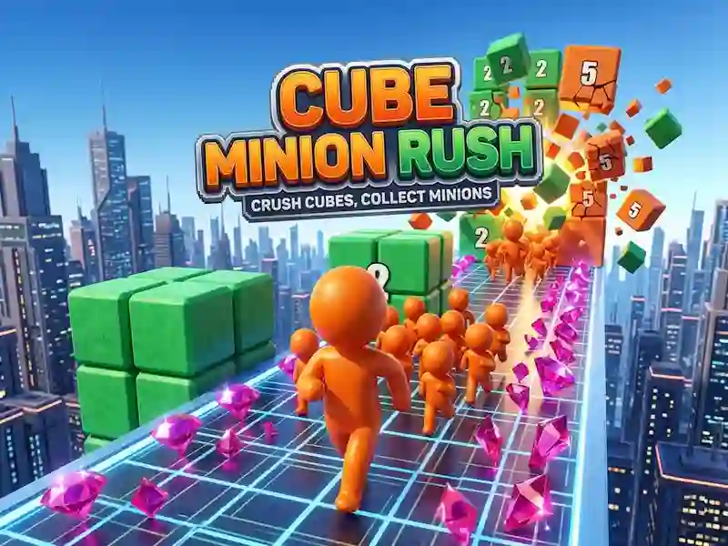 Cube Minion Rush — free online game