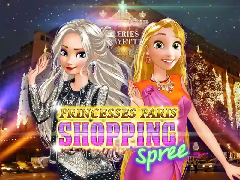 Princesses in Paris: fun shopping — free online game