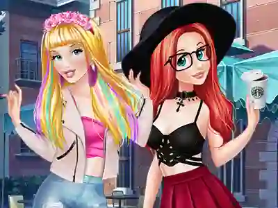 100 Crop Top Looks for Princess — free online game