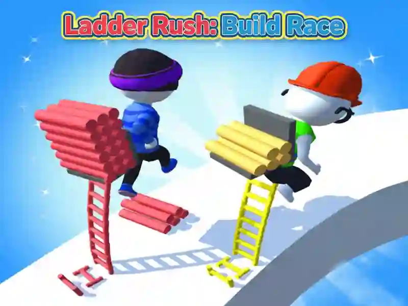 Ladder Rush: Build Race — jogo online grátis