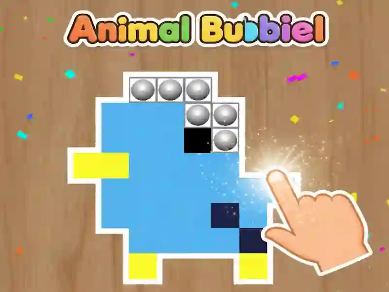 Animal Bubble Pixel — free online game