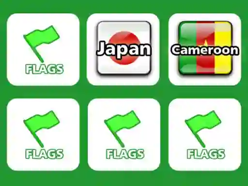 Memory With Flags — free online game