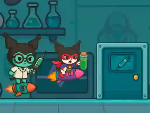 Kitty Kuro Lab Escape — free online game