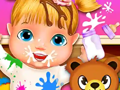 Lina Babysitter — free online game