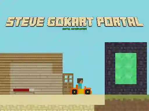 Steve GoKart Portal — free online game