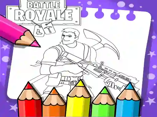 Fortnite Coloring Book — free online game
