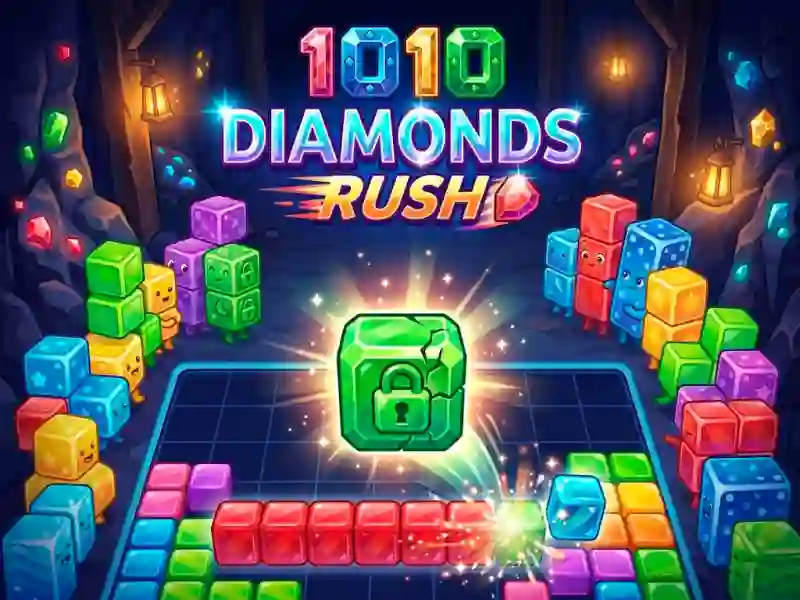 1010 Diamonds Rush — free online game