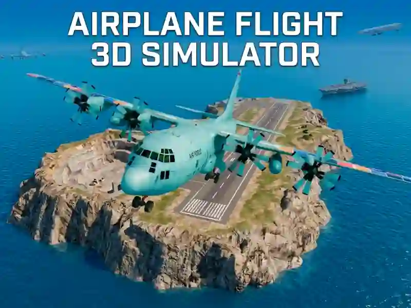 Airplane Flight 3D Simulator — free online game