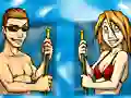 Sunbed Invaders — free online game
