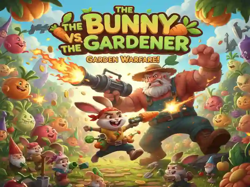 The Bunny vs The Gardener — free online game