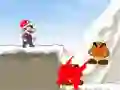 Peli Mario Christmas combat verkossa