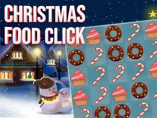 Christmas Food Click — free online game