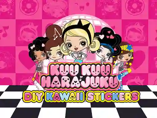 Kuu Kuu Harajuku Stickers — free online game