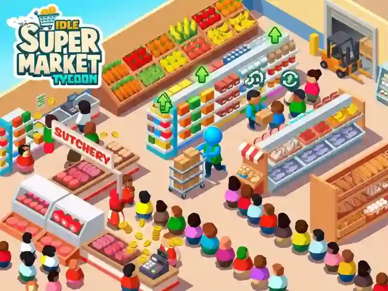 بازی Idle Supermarket Tycoon آنلاین