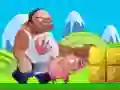 Pink Running Pig — free online game
