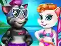 Angela And Tom Beach Vacation — free online game