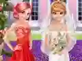 Frozen And Ariel Wedding — free online game